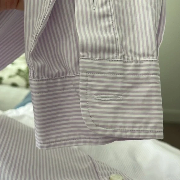 Ann Mashburn Gracen Top Lilac - EUC - Picture 5 of 6